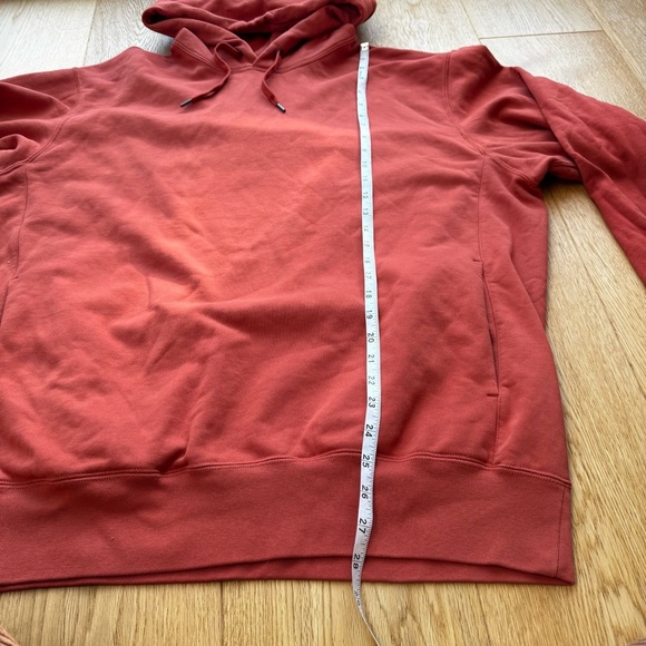 UNIQLO ORANGE SWEAT PULLOVER HOODIE - XL - Picture 10 of 11
